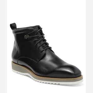 Maison Forte Citadel Leather Black Boot Size 10